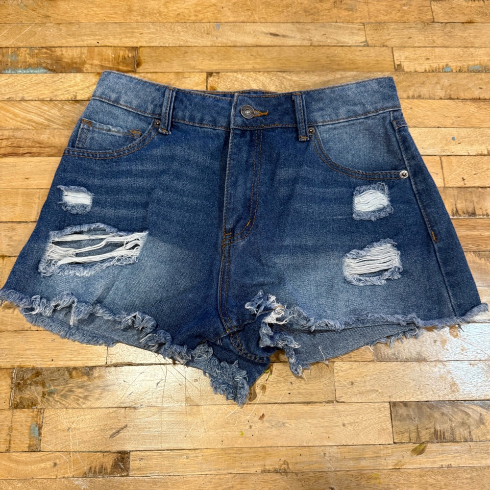 4/$20 - REWASH Denim Distressed Women's Shorts - size 3